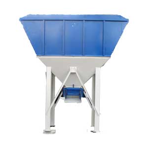 17 m3 Hacimli Kum ve Mıcır Bunkeri